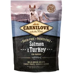 CARNILOVE Puppy Salmon & Turkey Hundetrockenfutter 1,5 Kilogramm