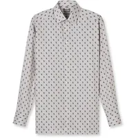 Olymp Businesshemd OLYMP "OLYMP Luxor, comfort fit, New Kent", Herren, Gr. 44, Normaler Arm, weiß (nougat), 100% Baumwolle, Hemden
