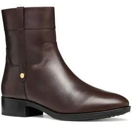 GEOX WOMAN D FELICITY ANKLE BOOTS DK BROWN 40_EU