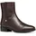 GEOX WOMAN D FELICITY ANKLE BOOTS DK BROWN 40_EU