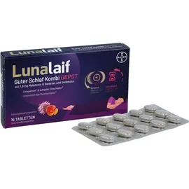 Bayer Lunalaif Guter Schlaf Kombi Depot Tabletten 15 St.