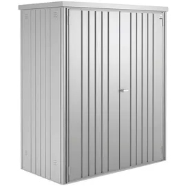 Biohort Geräteschrank 150 1,55 x 0,83 x 1,83 m silber-metallic
