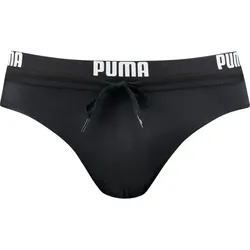 PUMA Badehose SWIM MEN LOGO SWIM BRIEF 1P, black, S