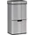 Homcom Abfalleimer mit Sensor 72 l Mülltrennsystem 3 Fächer Edelstahl Silber 42 x 30 x 81 cm
