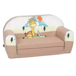knorr toys Kindersofa - "Giraffe on tour“
