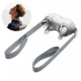 SKG H7-E Nackenmassagegerät mit Kompresse und Rotlicht – Weiß