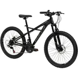 HUFFY Korros Mountain Bike 24" - Schwarz 21-Gang Shimano