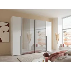 Stella Trading Schwebetürenschrank MATURS 267 x 205 x 57 cm Weiß