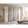 Stella Trading Schwebetürenschrank MATURS 267 x 205 x 57 cm Weiß