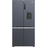 Haier CUBE 90 SERIE 5 HCR5919EHMB / Design Cube 4 Türen/Wasser Spender & Eiswürfelbereiter/XL-Slime Line/MyZone & Humidity Zone/ABT/Nutzvolumen 525 l/Obsidian Black