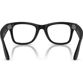 Ray-Ban Meta Gen 2 Sonnenbrille - Matte Black - Clear/Cat0