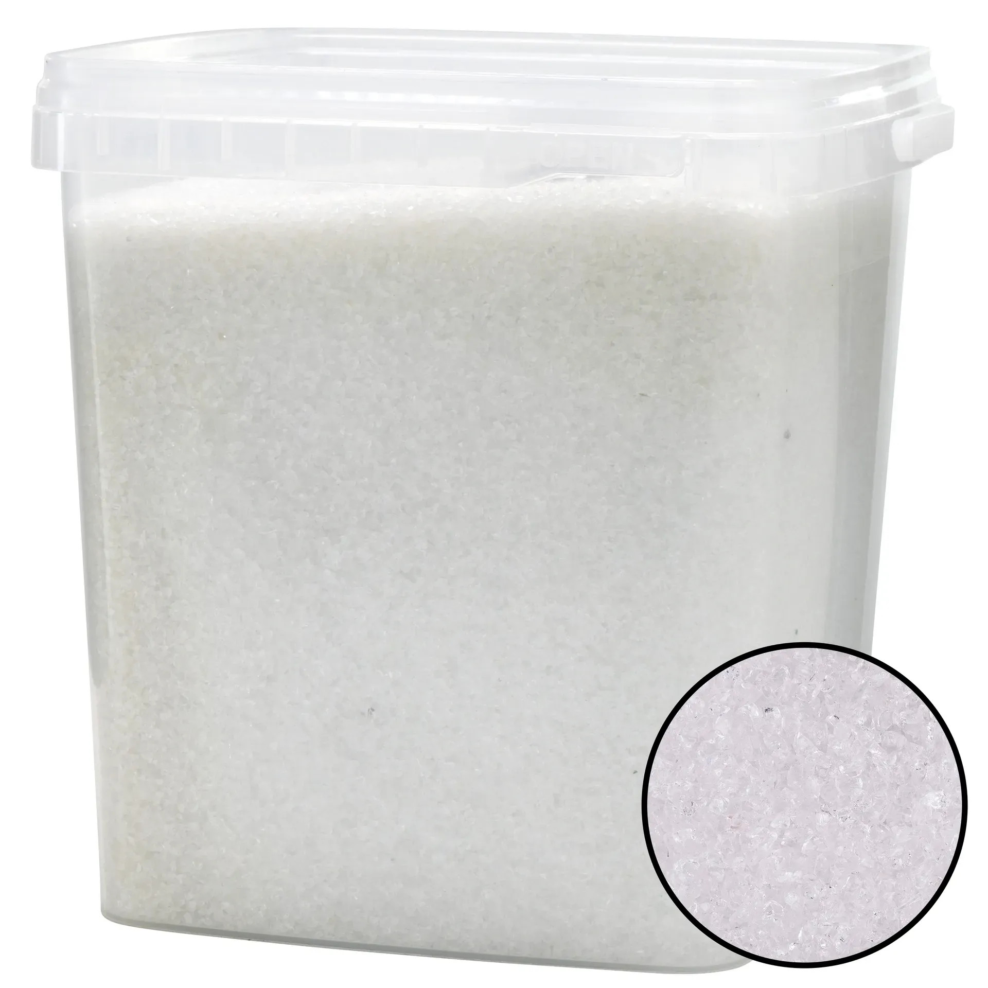 Glasgranulat 1-2mm 5,5L Eimer natur
