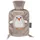 Fashy Wärmflasche 0,8l Flauschbezug taupe