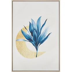 Canvas CORVARO Naturmotiv 63 x 99 cm Beige
