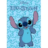 Disney Lilo & Stitch Kuscheldecke 100 x 140 cm Blau