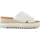 TOMS Diana Mule white canvas/woven detail 39