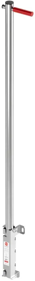 Hailo Professional Komplette Einstiegshilfe, Haltrohr mit quadratischer Führungshülse 50x50 mm E...