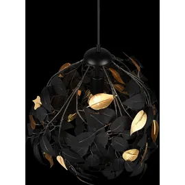 rl live your light Leavy 1-flg. Halogen 28 W 60 cm rund schwarz/gold