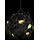 rl live your light Leavy 1-flg. Halogen 28 W 60 cm rund schwarz/gold