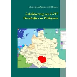 Lokalisierung von 5.717 Ortschaften in Wolhynien