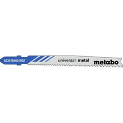 Metabo 5 Stichsägeblätter "universal metal" 74 mm, progressiv, BiM