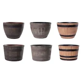 H&D Manufaktur Jinfa Ø 38 x 27 cm Walnuss