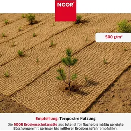 Noor Erosionsschutzmatte Jute 1,22 x 50 m