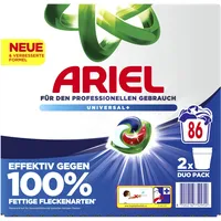 Ariel Professional All-in-1-Pods Waschkapseln Universal+, bekämpft alle Arten von Fettflecken, für den professionellen Gebrauch