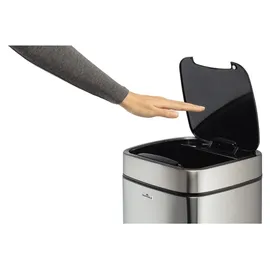Durable Sensor Abfalleimer 6 l Silber