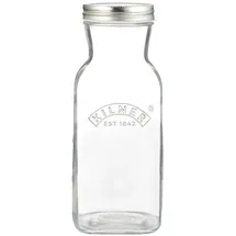 Kilner Glasflasche 1 Liter, Schraubverschluss, auslaufsicher
