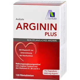 Avitale GmbH Arginin plus Filmtabletten 120 St.