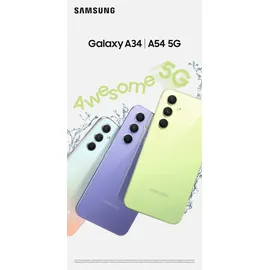 Samsung Galaxy A34 5G 6 GB RAM 128 GB Awesome Lime