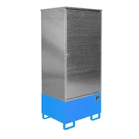 Bauer Südlohn Gefahrstoff-Schrank GS-1, lackiert, Lichtblau