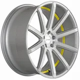 Corspeed Deville 8,5 x 19 5 x 114,3 ET40 Gelb/ Silber
