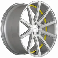 Corspeed Deville 8,5 x 19 5 x 114,3 ET40 Gelb/ Silber