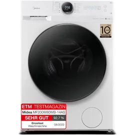 Midea MF200W80WB-14AS Waschmaschine (8 kg, 1400 U/min)