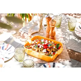 Peugeot Auflaufform Gelb, Keramik 40x8.3x27.2 cm Kochen, Auflaufformen