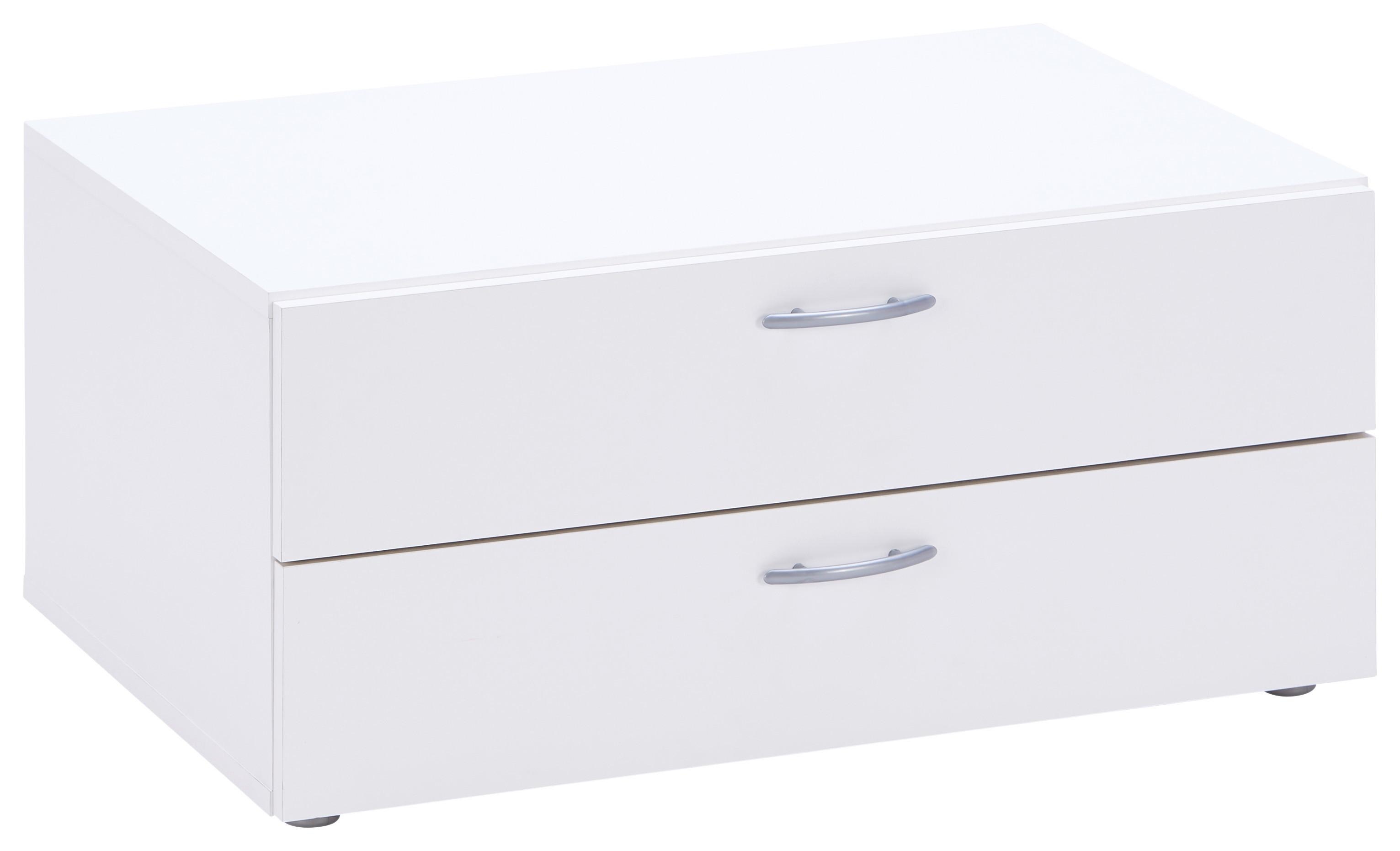 Schubladenbox Basic in Weiß