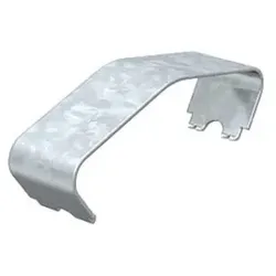 OBO 6065546 Deckelklammer für Seitenhöhe 85 mm Edelstahl, rostfrei A2 1.4310 blank, nachbehandelt DKL 85 A2 - 20 Stück