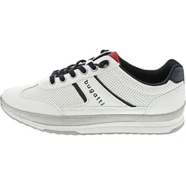 Bugatti bugatti-Herren-Schnürer-321-A3A01,White/Light Grey,44 - 44 EU