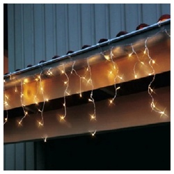 STAR LED-Lichterkette 499-56 LED Eisregen Lichterkette 144er warmweiß
