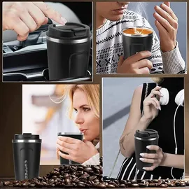 luxuskollektion Thermobecher 0,38 l Edelstahl 2 St.