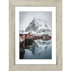 Hama Oslo graukiefer       15x20 Holz inkl. Passepartout   175942
