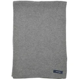 JACK & JONES Herren Schal JJDNA KNIT SCARF NOOS, Grau