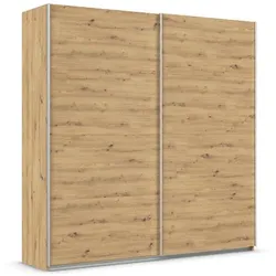 rauch ORANGE Schwebetürenschrank Quadra 225 x 229 cm Holzoptik Artisan-Eiche