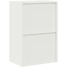 vidaXL Aufbewahrungsschrank 60 x 40 x 90 cm Weiß