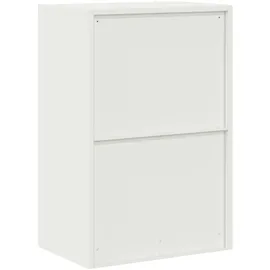 vidaXL Aufbewahrungsschrank 60 x 40 x 90 cm Weiß