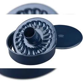 Dr. Oetker Back-Liebe Emaille Garantieform 28 cm mit 2 Böden