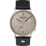 Bruno Söhnle Herren Analog Quarz Uhr mit Echtes Leder Armband 17-13053-861