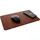 InLine Inline® Maus-Pad, Wireless Charging, 370x225x7mm, braun